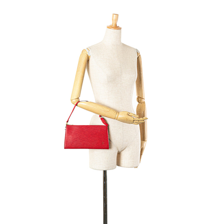 Epi Pochette Accessoires Red - Gaby Paris