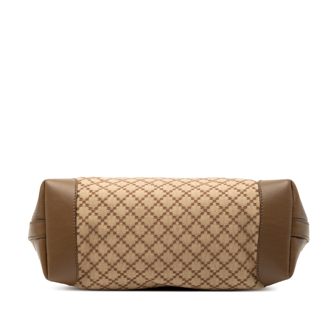 Gucci Diamante Toile Craft Cabas