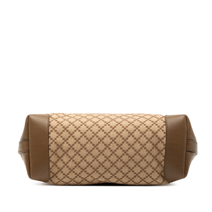 Gucci Diamante Toile Craft Cabas