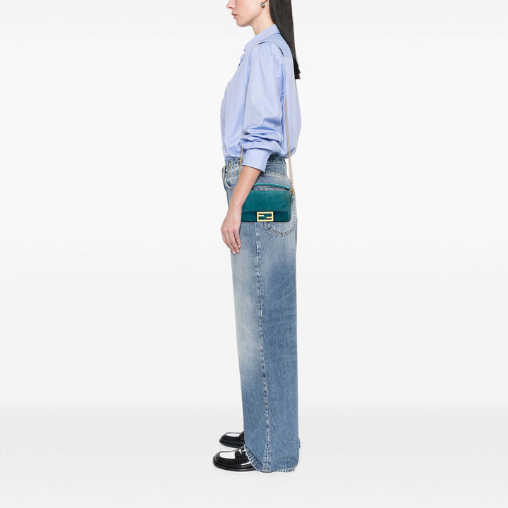 Fendi Mini Daim Baguette Sac – GABY PARIS Authentique