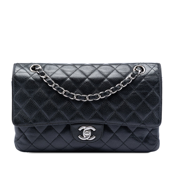 Chanel Medium Classic Caviar Double rabat