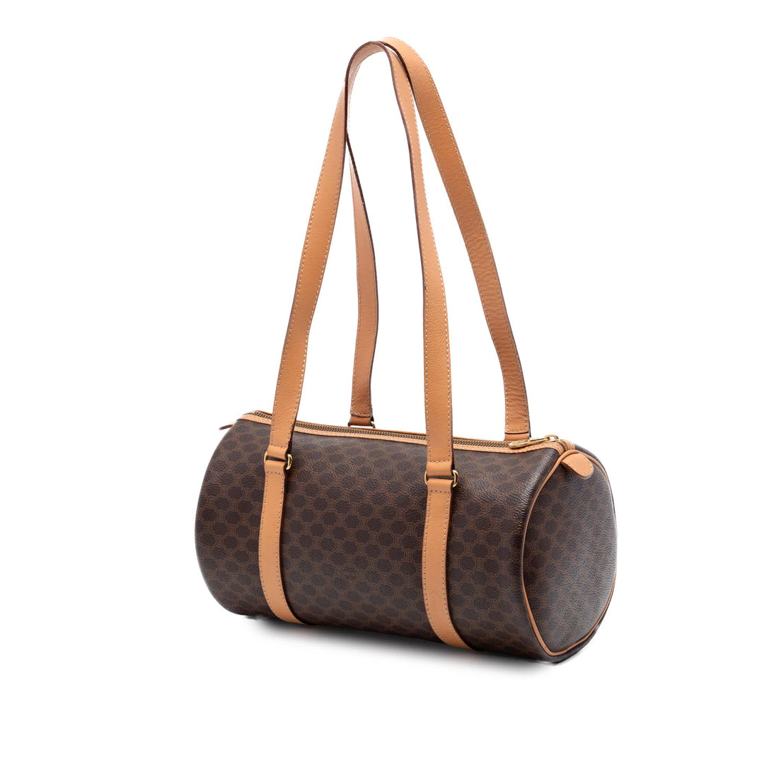 Celine Macadam Coated Toile Sac bandoulière