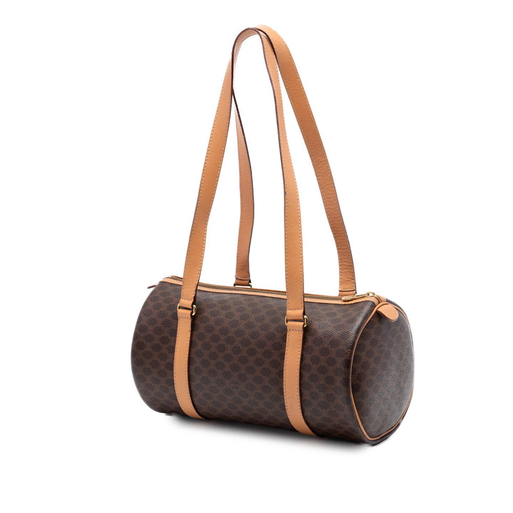 Celine Macadam Coated Toile Sac bandoulière