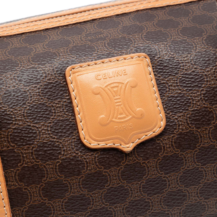 Celine Macadam Coated Toile Sac bandoulière