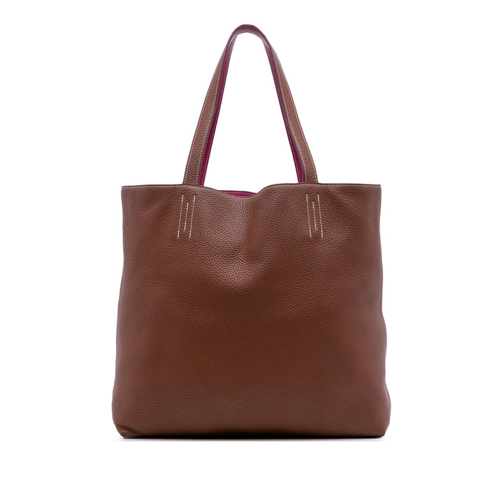 Hermès Clemence Double Sens 36 Marron