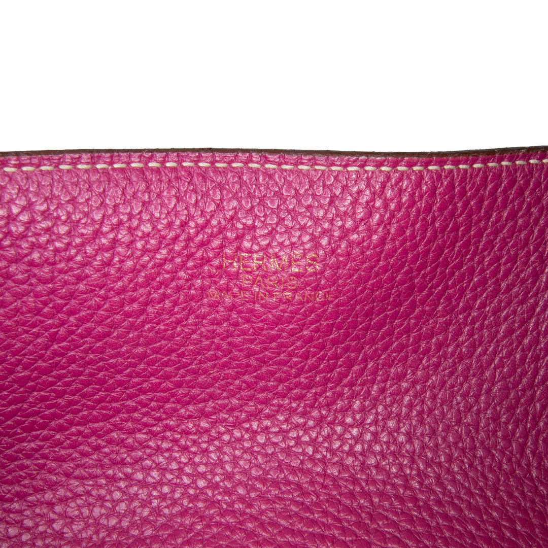Hermès Clemence Double Sens 36 Marron