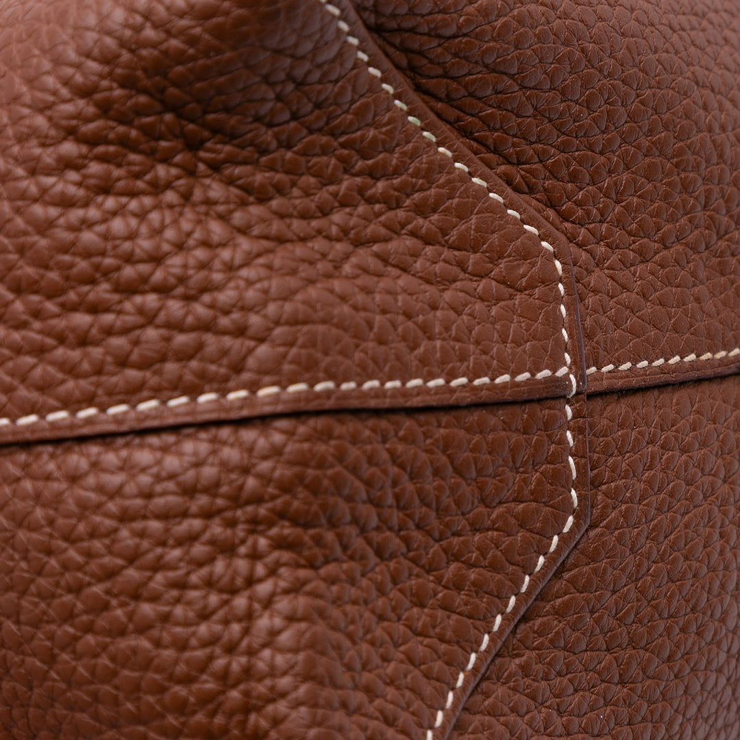 Hermès Clemence Double Sens 36 Marron