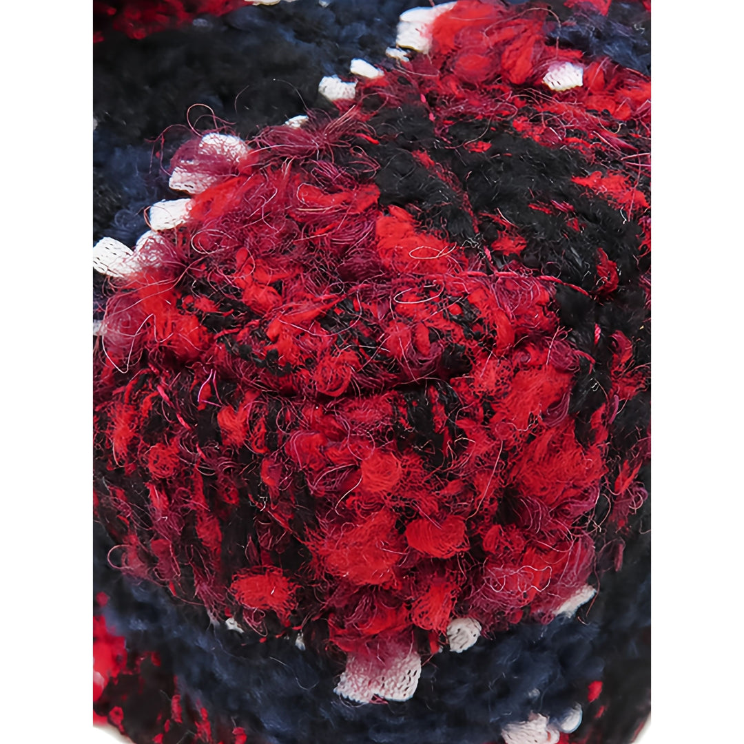 Chanel Classic Double rabat Moyen Tweed Rouge – vue 9 – GABY PARIS