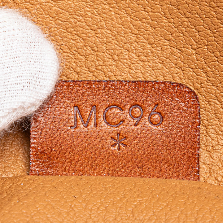 Macadam Coated Canvas Vanity Bag Brown - Gaby Paris