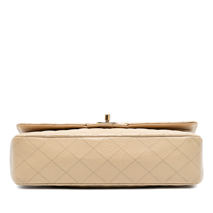 Chanel Medium Classic Caviar Double rabat