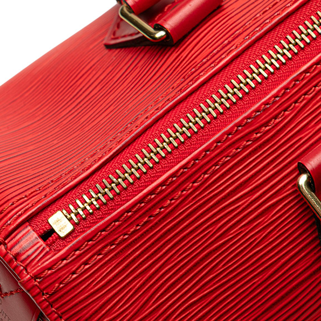 Louis Vuitton Epi Speedy 25 Rouge