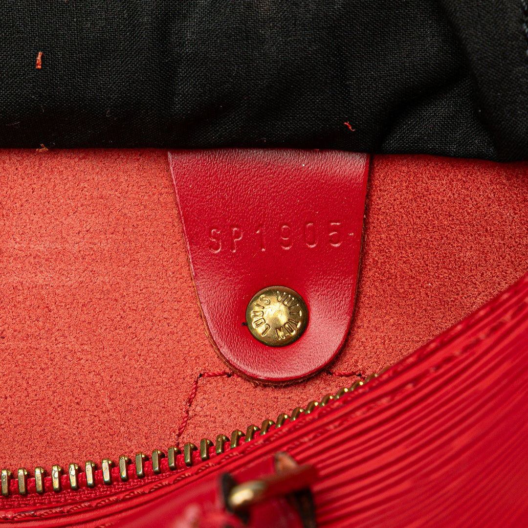Louis Vuitton Epi Speedy 25 Rouge