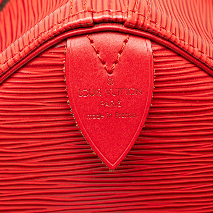 Louis Vuitton Epi Speedy 25 Rouge