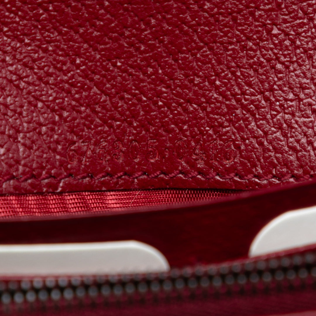 Gucci Toile 100 Centennial Crown Wallet on Chain