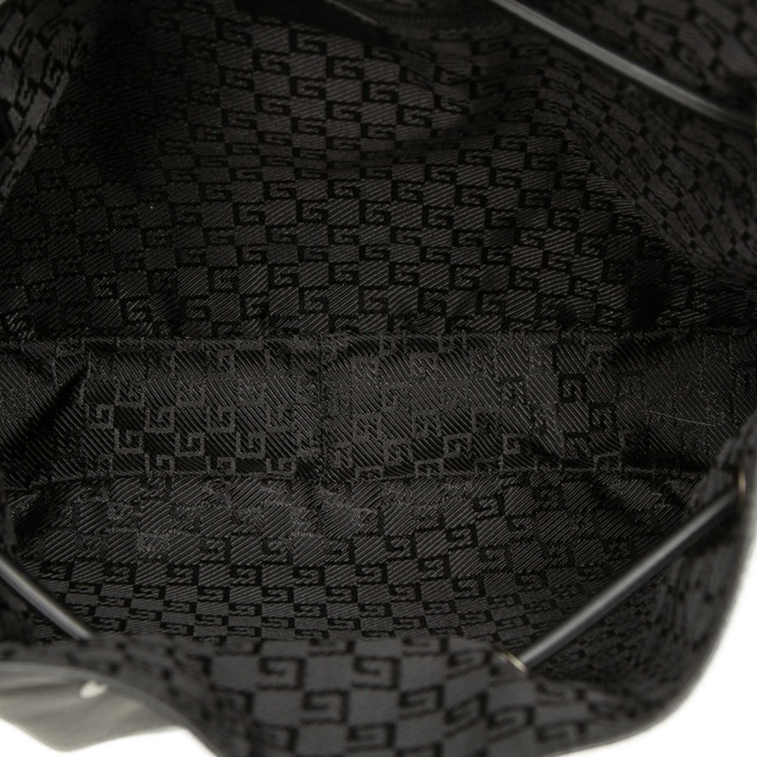 Sac à cordon Cuir de veau Noir
