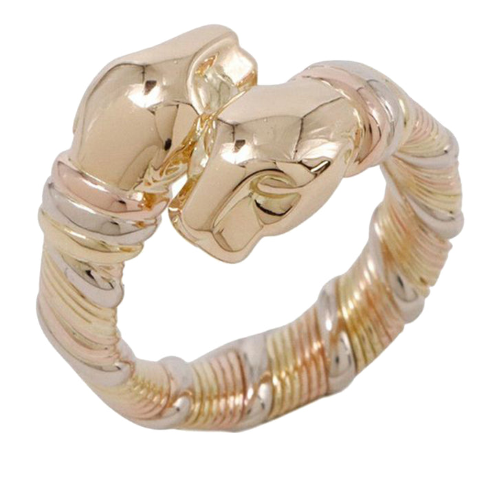 Cartier 18K Tricolor Panthere de Cartier Bague