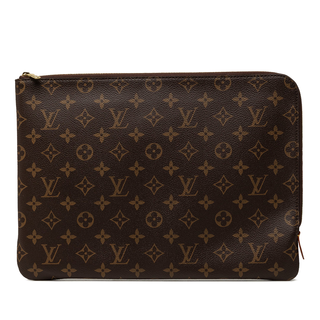 Louis Vuitton Etui Voyage MM Monogram Marron
