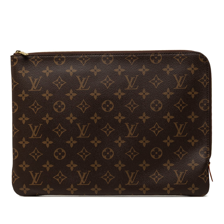 Louis Vuitton Etui Voyage MM Monogram Marron