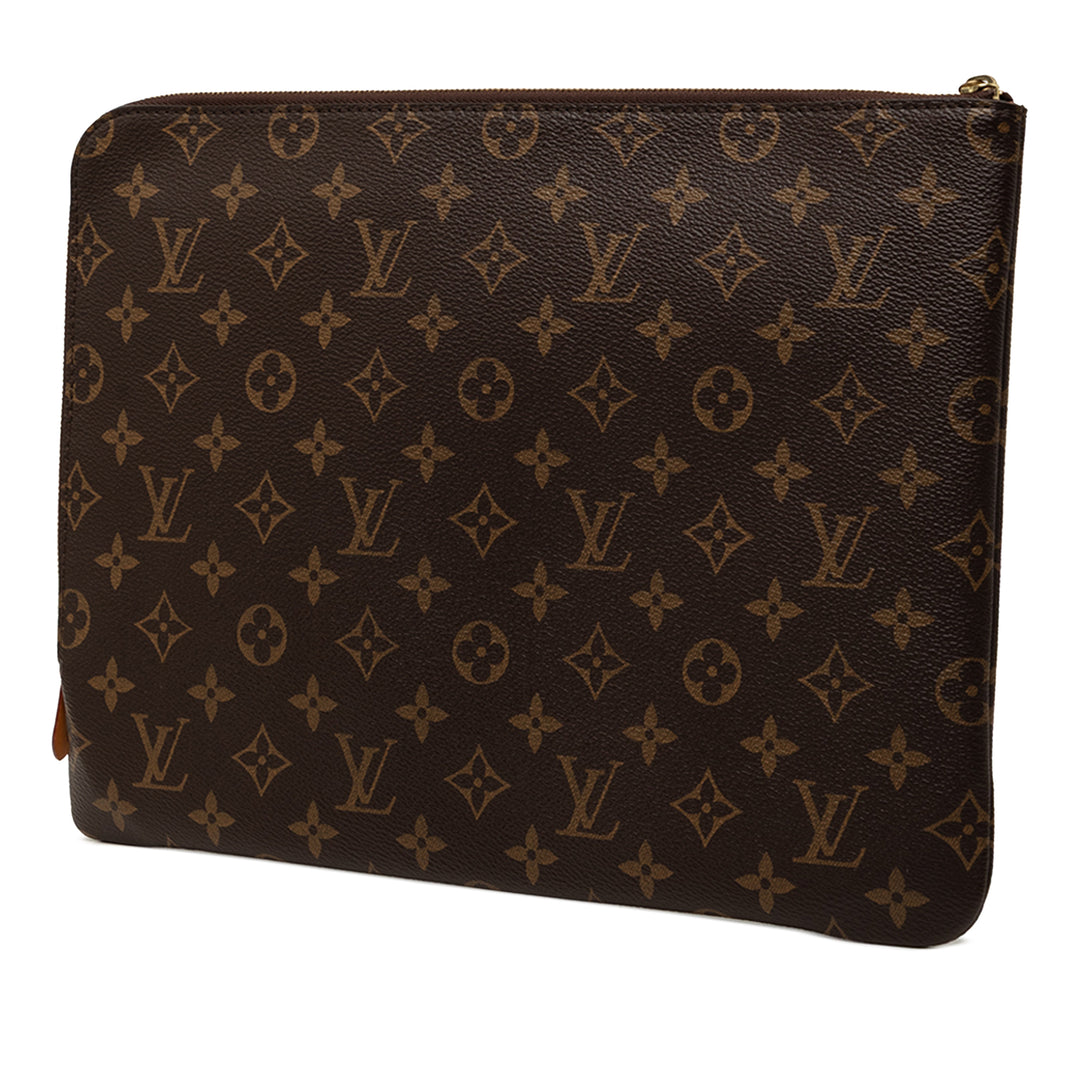 Louis Vuitton Etui Voyage MM Monogram Marron