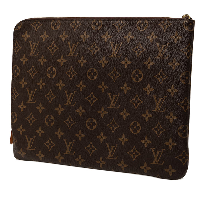 Louis Vuitton Etui Voyage MM Monogram Marron
