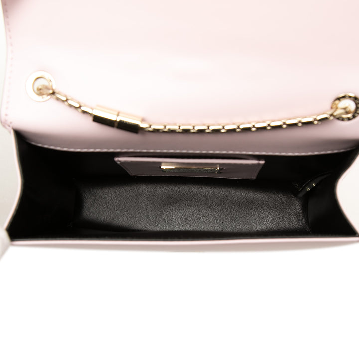 Bvlgari Sac bandoulière Orné Serpenti Forever Cuir de veau Rose – vue 4 – GABY PARIS