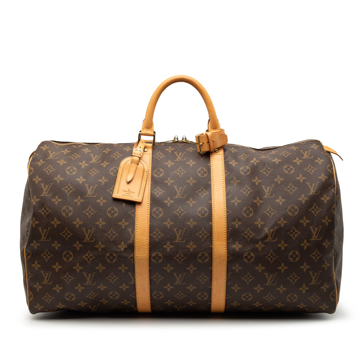 Louis Vuitton Monogram Keepall 55 – GABY PARIS Authentique