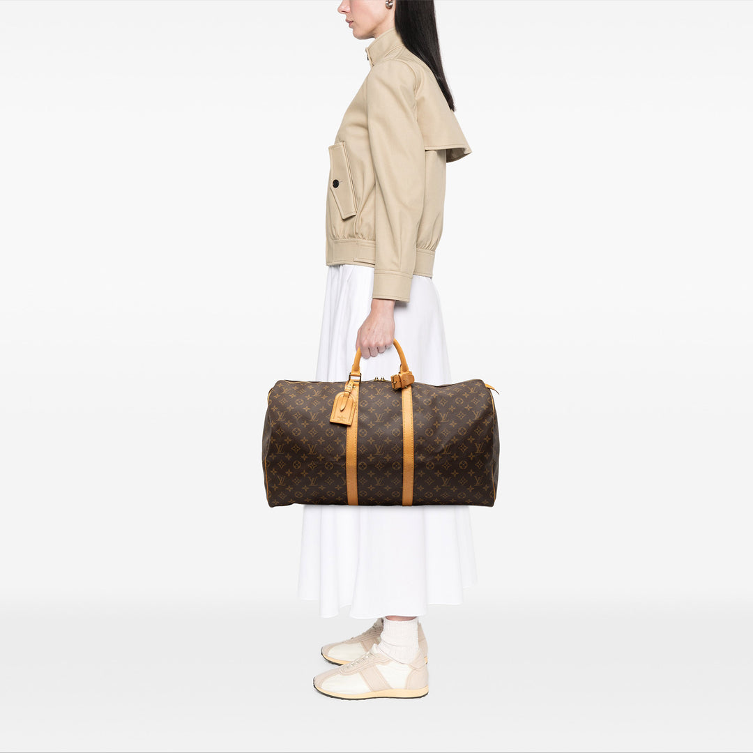Louis Vuitton Monogram Keepall 55 – GABY PARIS Authentique