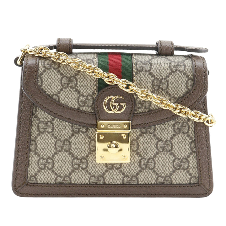 Gucci Small GG Supreme Web Ophidia sac à anse supérieure