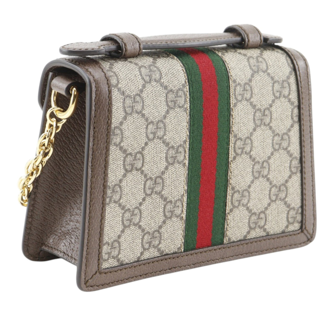 Gucci Small GG Supreme Web Ophidia sac à anse supérieure