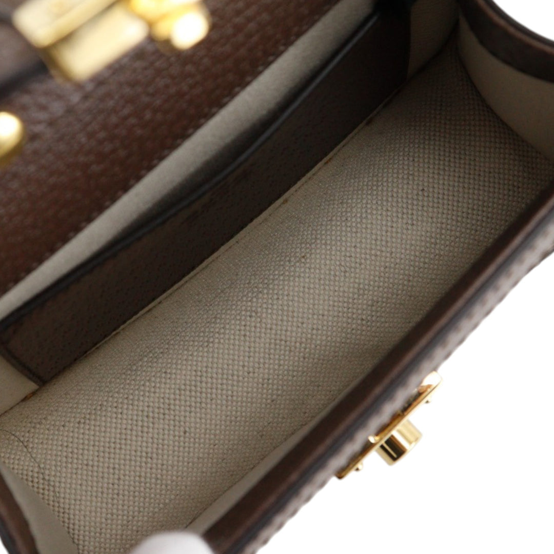 Gucci Small GG Supreme Web Ophidia sac à anse supérieure