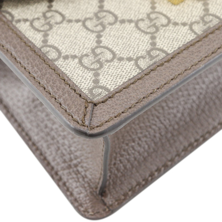 Gucci Small GG Supreme Web Ophidia sac à anse supérieure