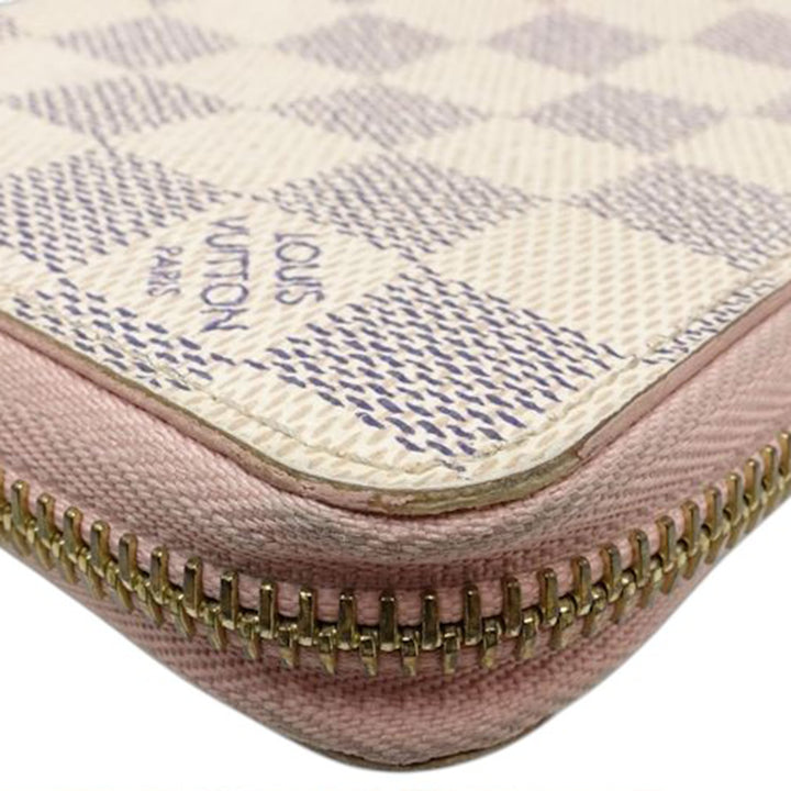 Louis Vuitton Damier Azur Zippy Portefeuille