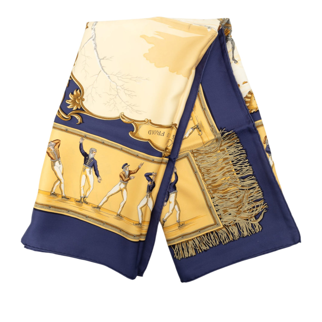 Les Plaisirs du Froid Foulard 90 Multi Multicolore
