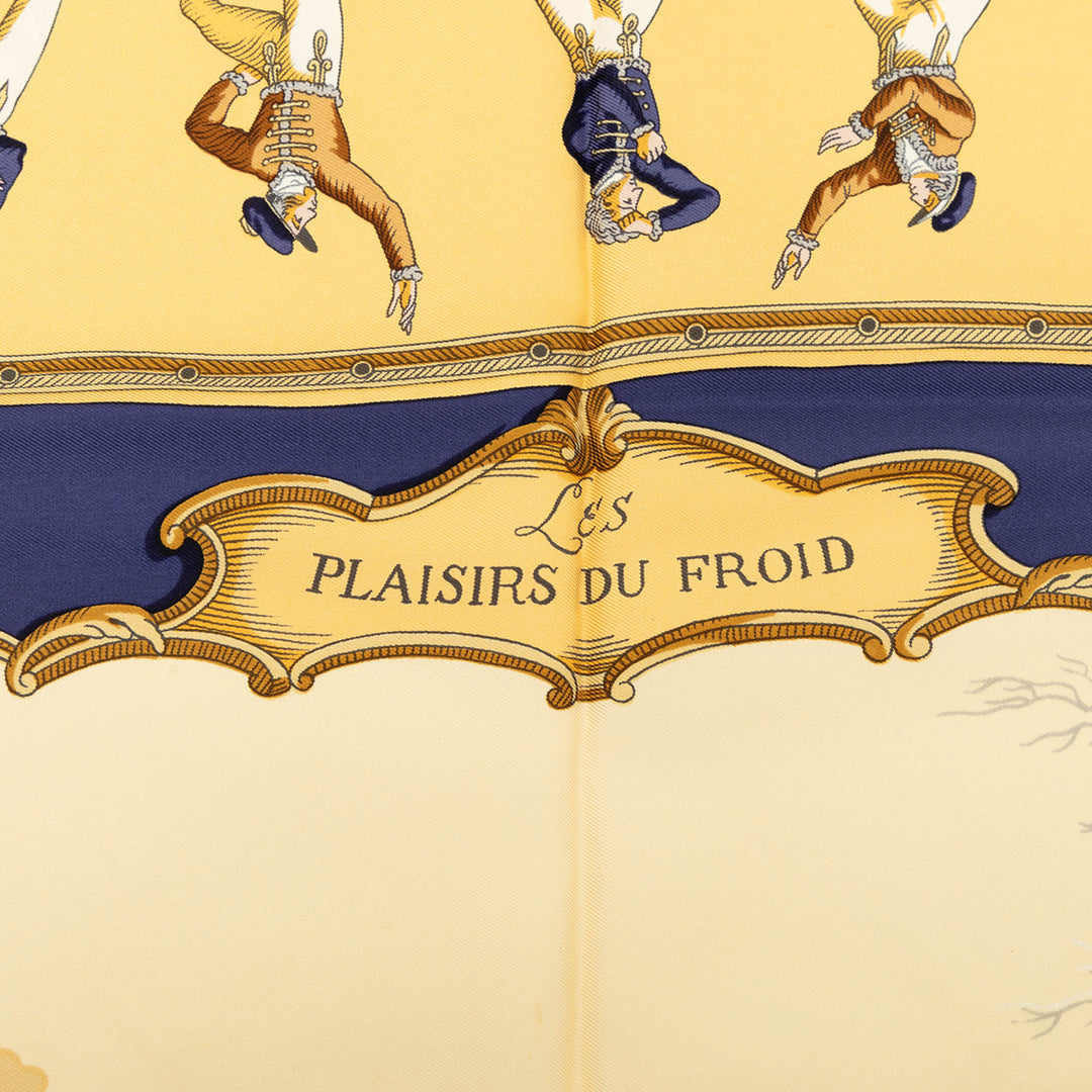 Les Plaisirs du Froid Foulard 90 Multi Multicolore
