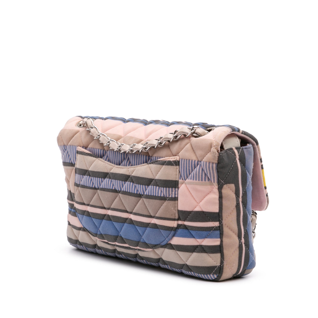 Chanel Small Quilted Jersey Ocean Drive Flap Rose