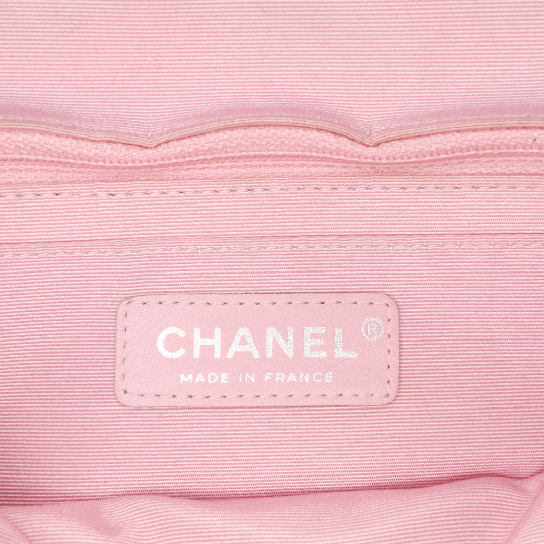 Chanel Small Quilted Jersey Ocean Drive Flap Rose