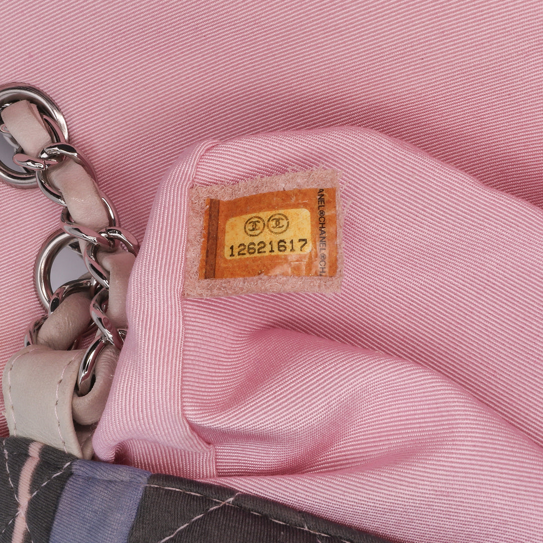 Chanel Small Quilted Jersey Ocean Drive Flap Rose