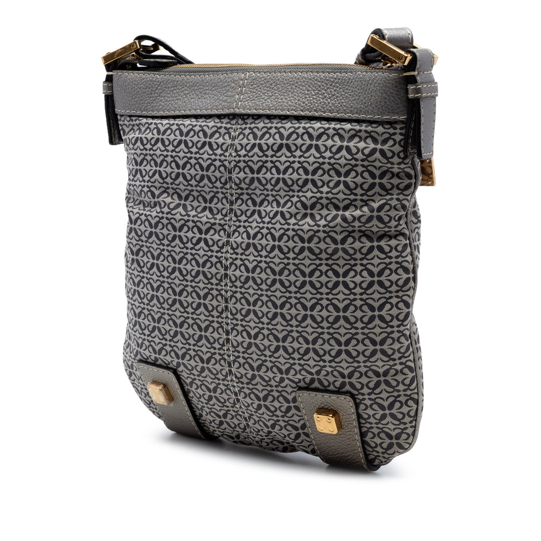 LOEWE Anagram Toile New Road Sac porté croisé