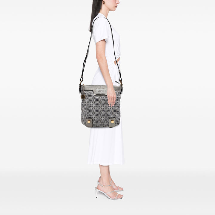 LOEWE Anagram Toile New Road Sac porté croisé