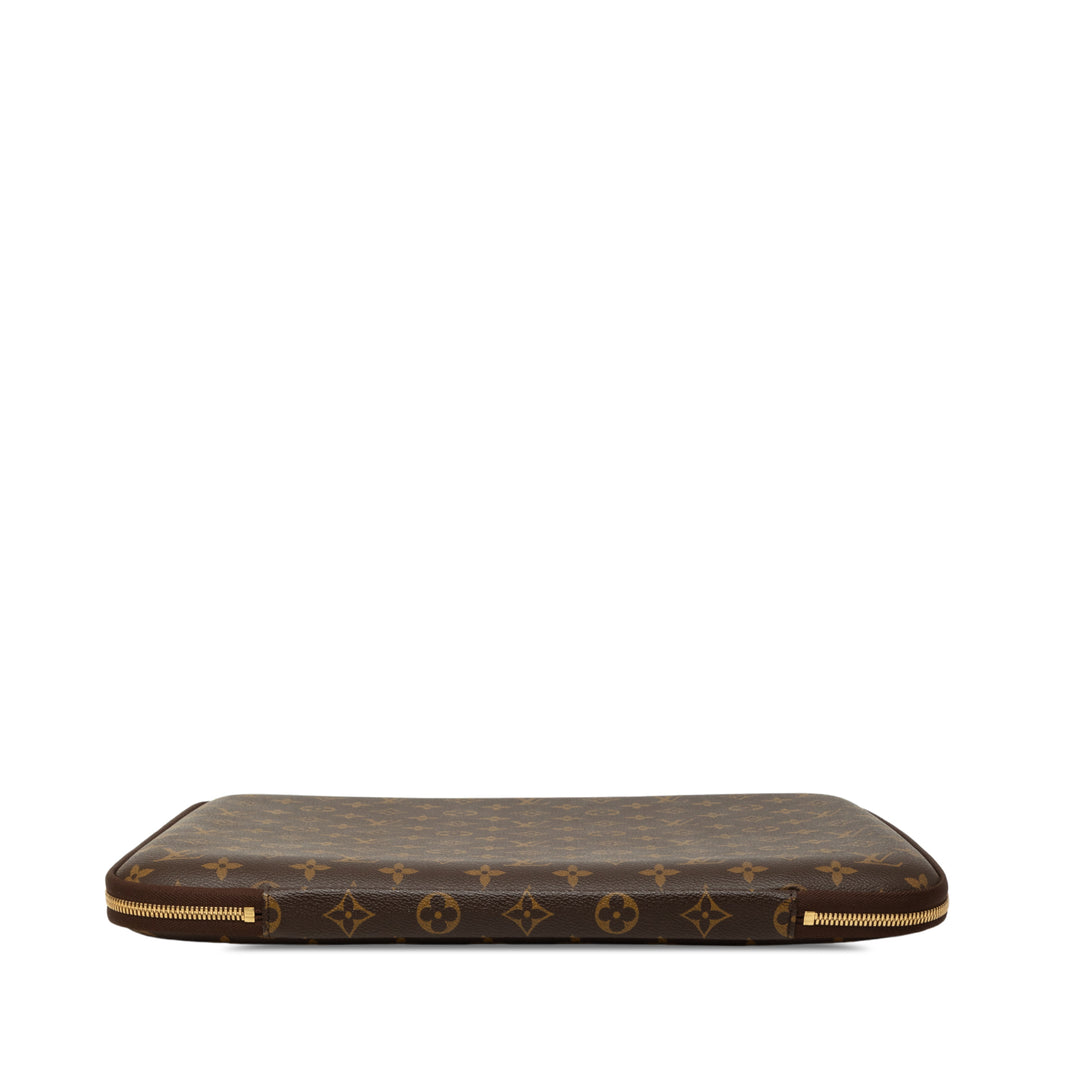 Louis Vuitton Laptop Sleeve 15 Toile Monogram