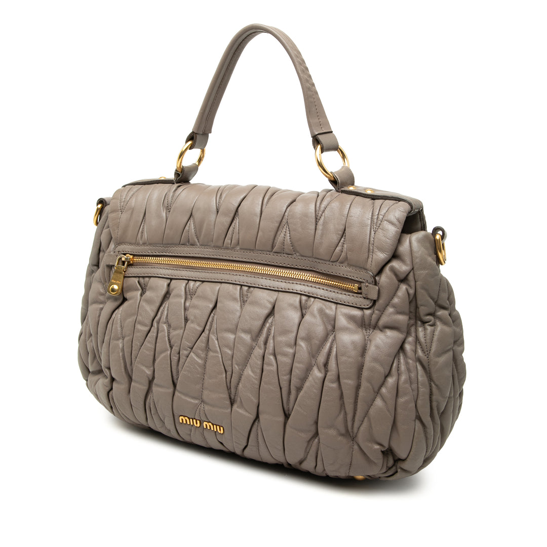 Miu Miu Matelasse Nappa Sac