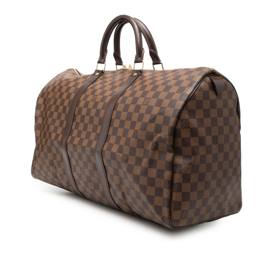 Louis Vuitton Damier Ebene Keepall 50