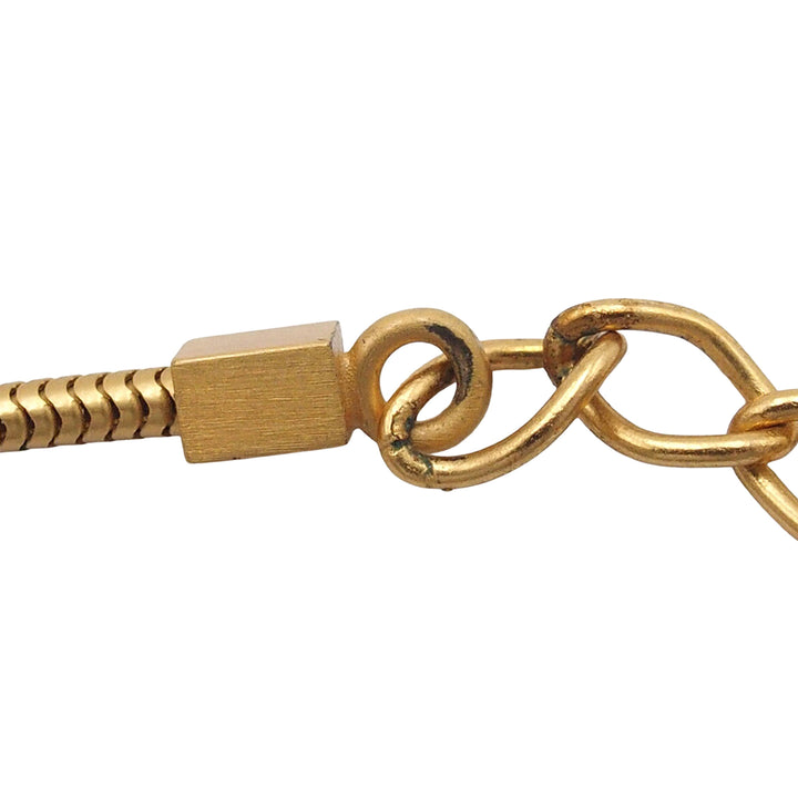 Chanel plaqué CC Pendant Collier