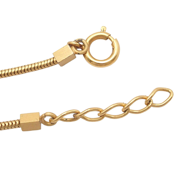 Chanel plaqué CC Pendant Collier