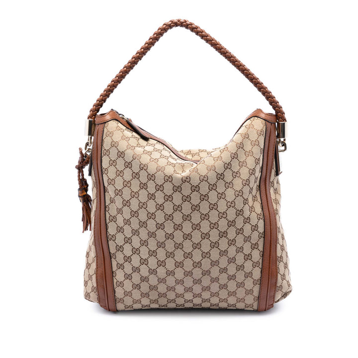 Gucci Large GG Toile Bella Cabas