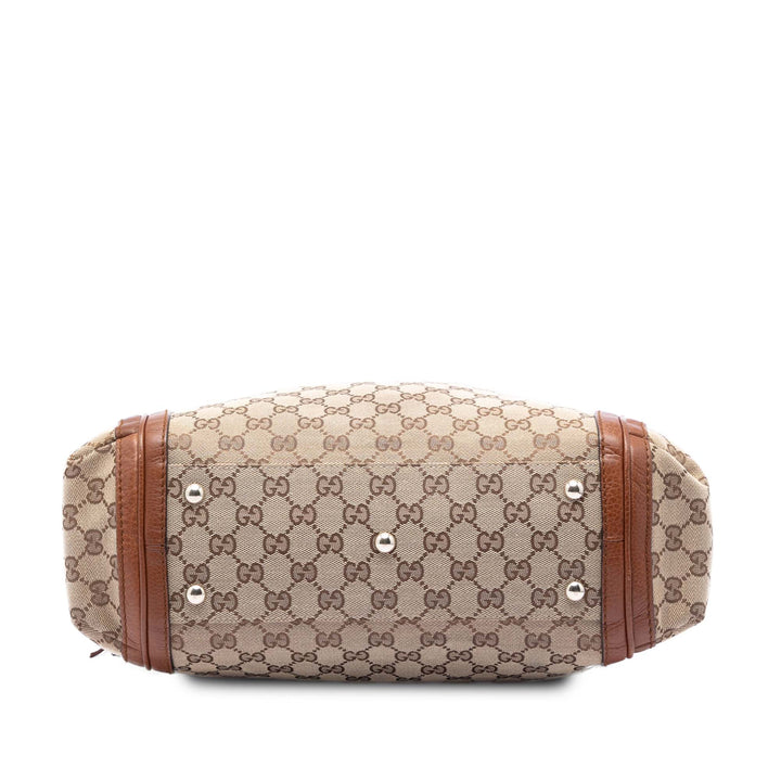 Gucci Large GG Toile Bella Cabas