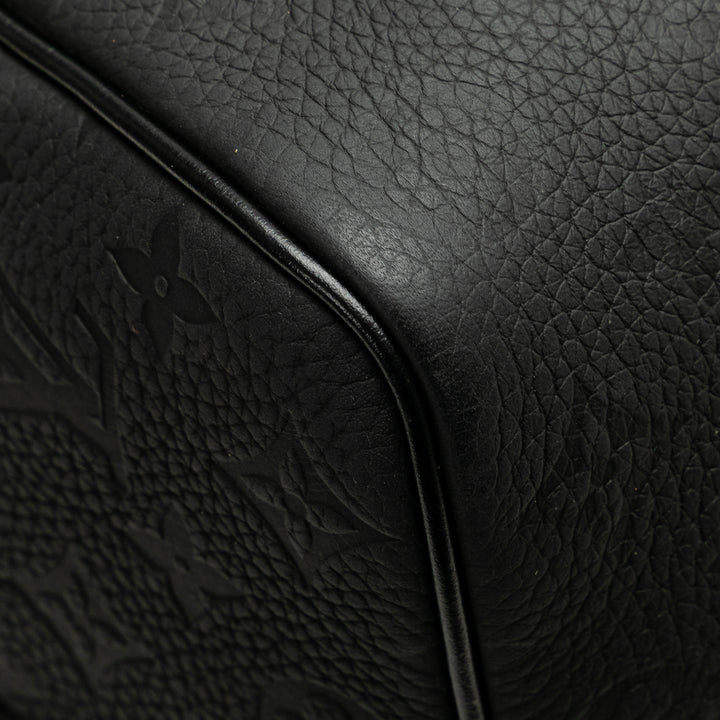 Monogram Taurillon Keepall Bandouliere 50 Black - Gaby Paris