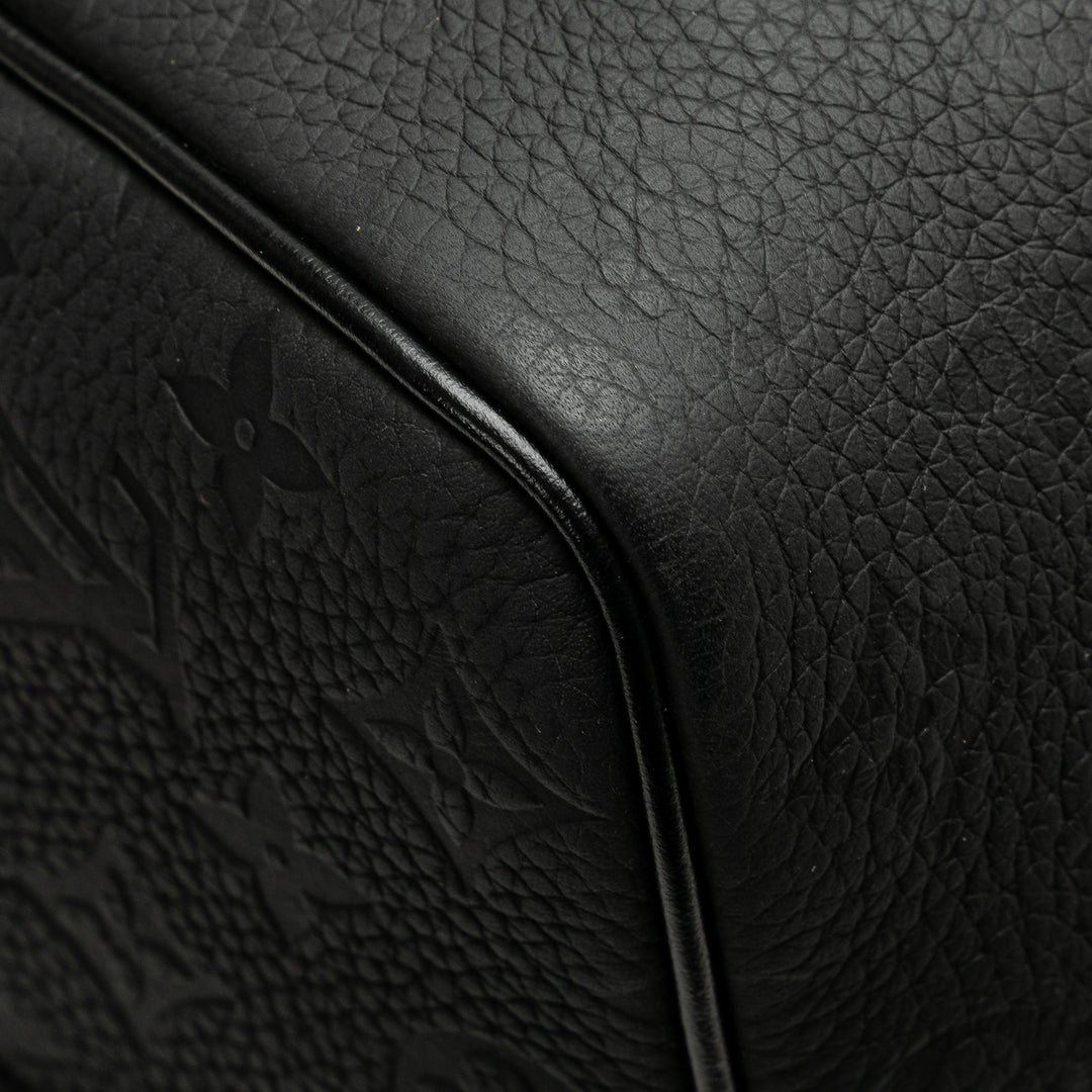 Monogram Taurillon Keepall Bandouliere 50 Black - Gaby Paris
