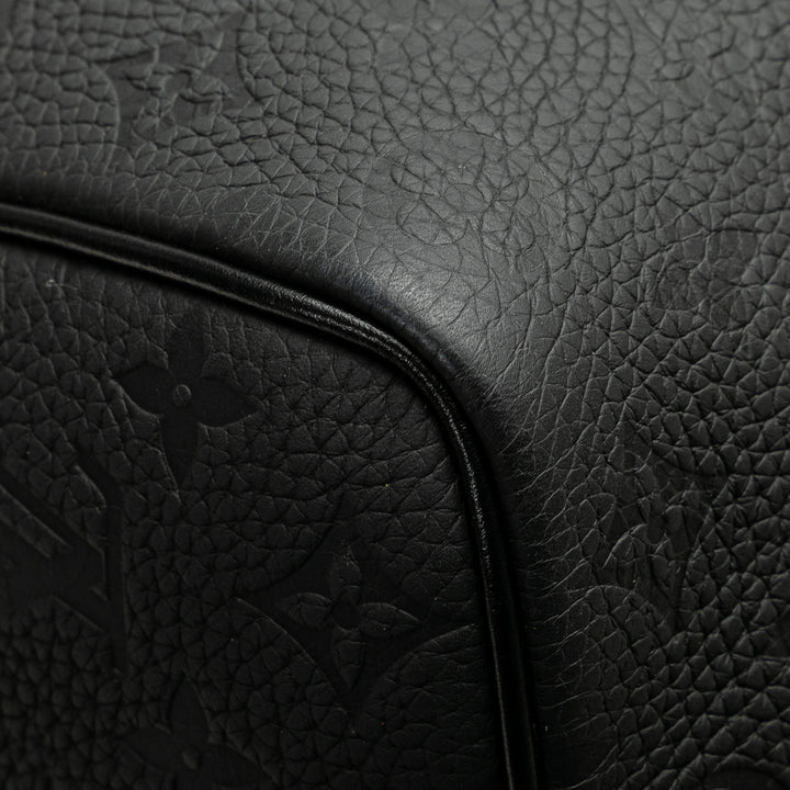 Monogram Taurillon Keepall Bandouliere 50 Black - Gaby Paris