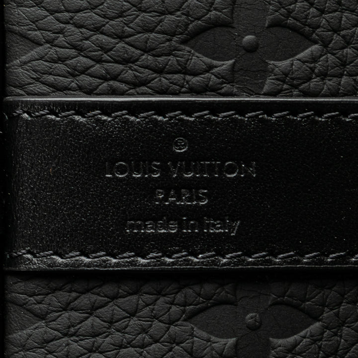 Monogram Taurillon Keepall Bandouliere 50 Black - Gaby Paris